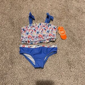 Wonder Nation Kids Floral Bikini Set